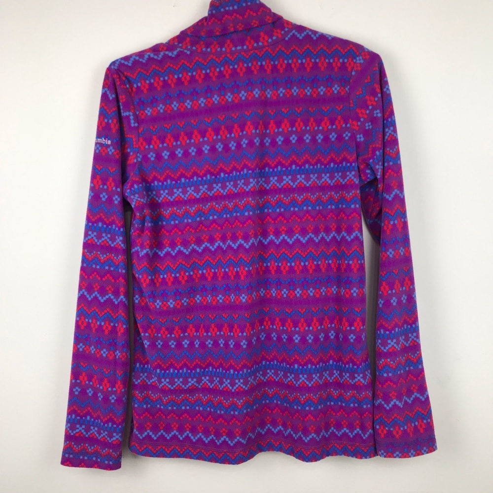 Columbia Fleece Turtle Neck Pullover Small - Picture 6 of 6